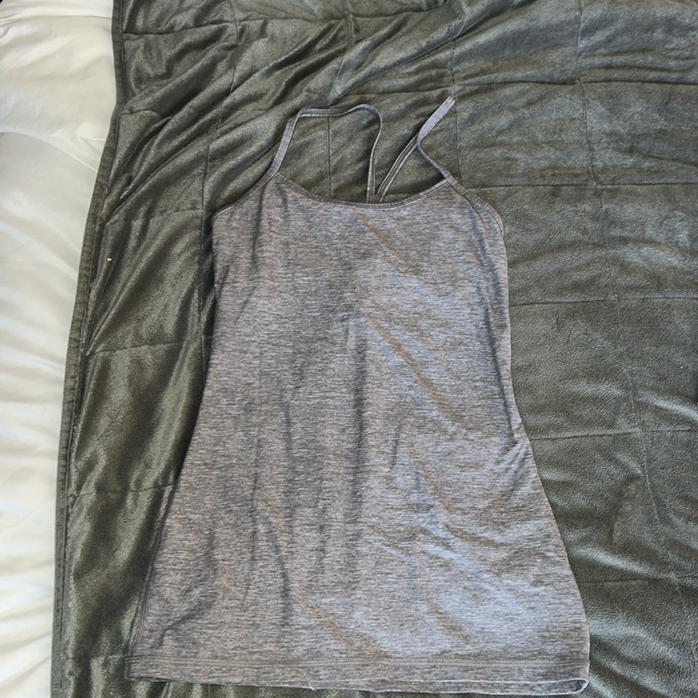 Grey Lulu tank top